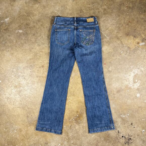 Vintage Y2K Tommy Hilfiger Women’s Jeans Size‎ 4 Blue Bootcut Flare Denim - Picture 4 of 14